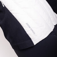 PARTIA Hybridjacke für Damen schwarz/weiss