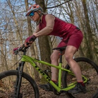 PEONY women' cycling jersey wine red