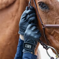 PRO-RIDING GLOVES Sport-Reithandschuhe schwarz