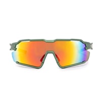 PULSAR ORG-R KHK/ORG CASE Sportbrillen khaki matt/orange