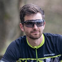 PULSAR PHC BLK CASE Brille mit photochromen Gläsern glänzend schwarz