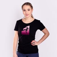 SASA "BOULDER" ladie's bamboo T-shirt black