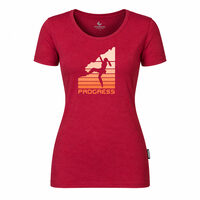SASA "BOULDER" ladie's bamboo T-shirt cherry