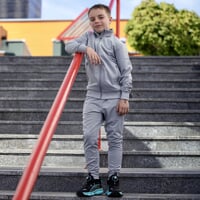 Set SYMBOL JKT +  PANTS JR grey melange