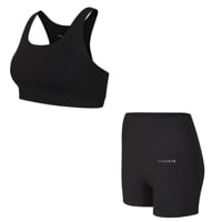 Set ZORA BRA + MINISHORTS černá