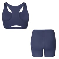 Set ZORA BRA + MINISHORTS modrá