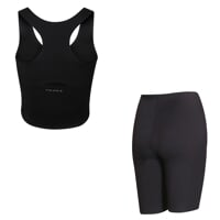 Set ZORA TANK TOP + SHORTS schwarz