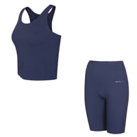 Set ZORA TANK TOP + SHORTS blau