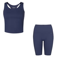 Set ZORA TANK TOP + SHORTS blau