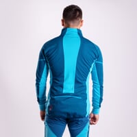 SNOWBULL JKT die Herren-Softshell-Jacke petrol blau