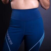 SNOWCAT women's winter elastic pants navy blue