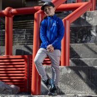 SYMBOL PANTS JUNIOR tepláky šedý melír