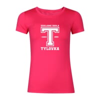 T-Shirt Damen blau ZŠ J.K.TYLA pink A