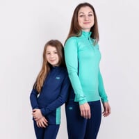 TARA GIRL das langärmelige Thermo-Reitshirt navy