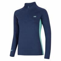 TARA LADY women's riding functional T-shirt navy