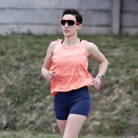 TECHNICA SINGLET das Damen-Sport-Tanktop orange melange