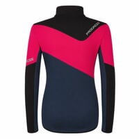 TERRITORIA der Damen-Kapuzenjacke schwarz/fuchsia/petrol