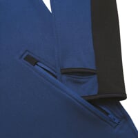 TERRITORY HOODY men's full-zip hoodie black/lt.blue/dk.blue