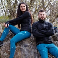 TISPA MERINO HOODY dámská funkční sportovní mikina s kapucí černá
