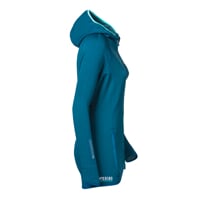 TISPA HOODY MERINO dámská funkční sportovní mikina s kapucí petrol