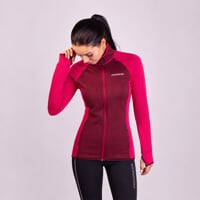 TISPA die Damen-Jacke fuchsia/pflaume