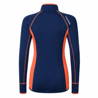 TISPA die Damen-Jacke dunkelblau/lachs