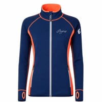 TISPA die Damen-Jacke dunkelblau/lachs