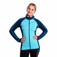 TISPA die Damen-Jacke blaugrün/minze