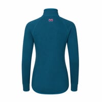 TISPA JUNIOR MERINO dívčí funkční mikina petrol/fuchsie