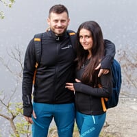 TISPA MERINO dámská funkční mikina petrol