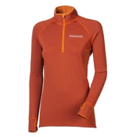 TISPA ZIP ECO women's zip neck jacket cinnamon