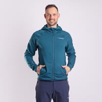 TOREZ HOODY MERINO men's sports hoodie green