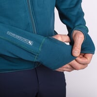 TOREZ HOODY MERINO men's sports hoodie green