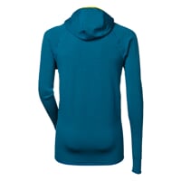 TOREZ HOODY MERINO men's sports hoodie petrol blue