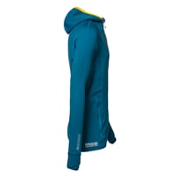 TOREZ HOODY MERINO men's sports hoodie petrol blue