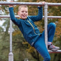 TOREZ JR MERINO boy's sports jacket petrol/curry