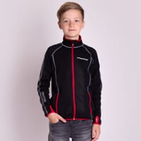 TOREZ JUNIOR boys full zip jacket black/red