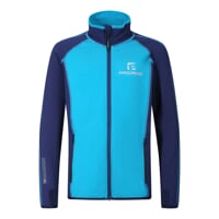 TOREZ JUNIOR boys full zip jacket dk.blue/turquoise