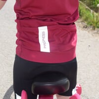 TRAFFICO Kinder Radtrikot burgund rot