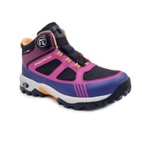 TREK MID WP Schuhe mit Membran schwarz/Himbeere/navy