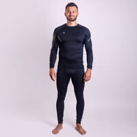 TX NDR das Herren-Funktionsshirt schwarz