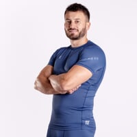 TX NKR das Herren-Funktionsshirt navy