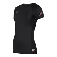 TX NKRZ das Damen-Funktions-T-Shirt schwarz