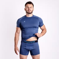 TX SKN pánské funkční boxerky tm.modrá