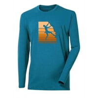 VANDAL "BOULDER" das Herren Bambus T-shirt petroleum