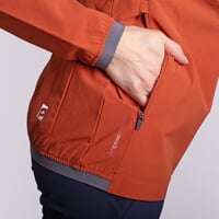 WOOLCRAFT LADY dámská bunda s merinem terakota/tm.modrá