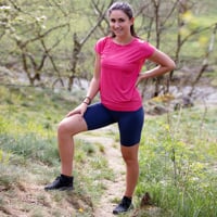 ZORA SHORTS dk.blau