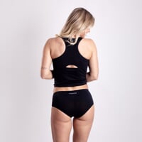 ZORA TANK TOP der Sport-Tanktop für Damen schwarz